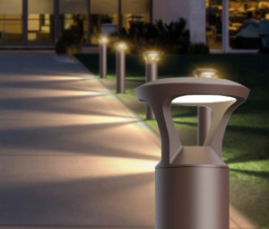 NBB LED Bollard, Tunable Wattage and Color Temperature